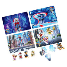Load image into Gallery viewer, Paw Patrol Wood Scene Puzzle 4 x 24pc
