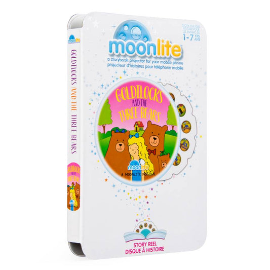 Moonlite 月光故事單個故事幻燈片 金髮女孩和三隻小熊