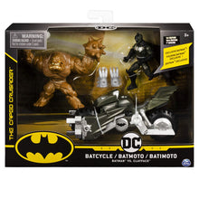 Load image into Gallery viewer, Batman Batcycle with 4-inch Action Figure and Exclusive Batman Action Figure
