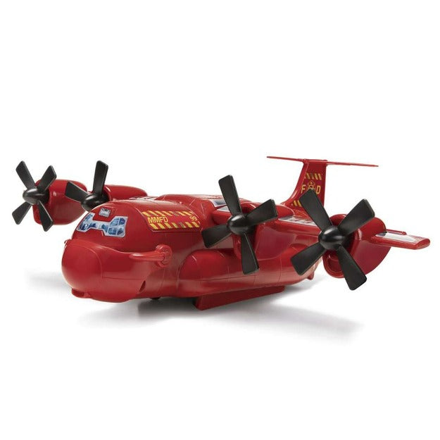 Micro Machines Fire and Rescue Cargo Transporter Plane