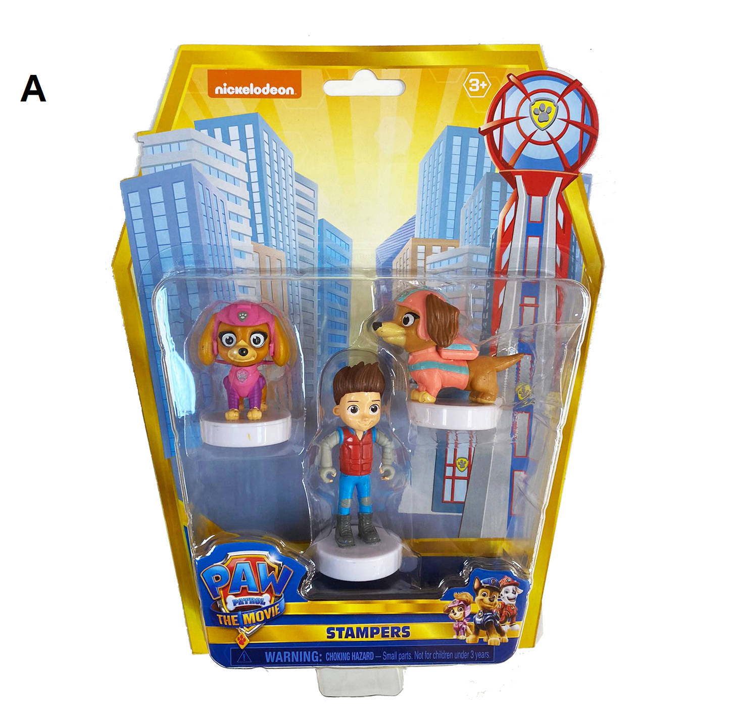 Paw Patrol The Movie Stampers 3pk