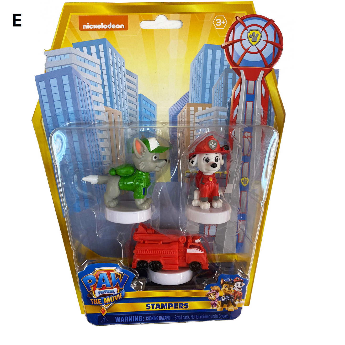 Paw Patrol The Movie Stampers 3pk