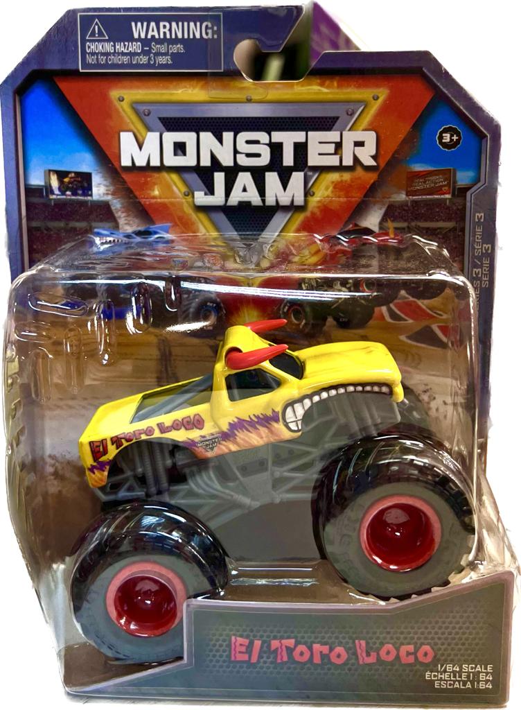 Monster Jam 1:64 合金卡車模型車仔