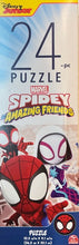 將圖片載入圖庫檢視器 Marvel漫威 小蜘蛛俠Spidey and his Fmazing Friends 24塊拼圖
