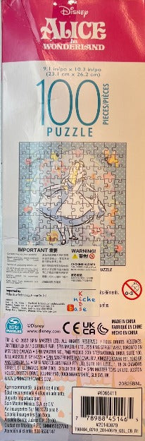 Disney Disney Alice in Wonderland 100-Piece Puzzle Spin Master