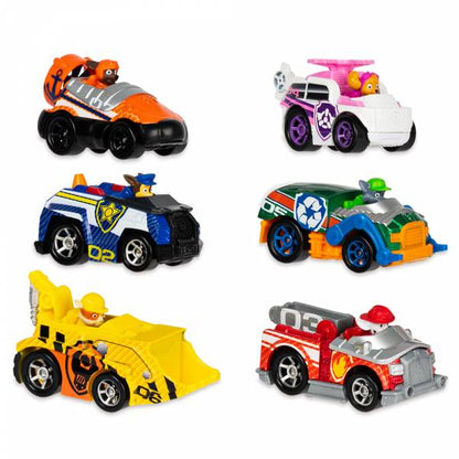 Paw Patrol True Metal Classic Gift Pack of 6 Collectible Die-Cast Vehicles, 1:55 Scale