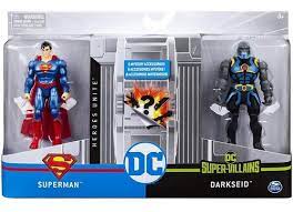 DC Comics Cosmic Hero Comics Combat Pack Double Doll Set 10cm
