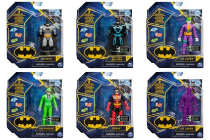 DC COMICS 英雄 漫畫 蝙蝠俠系列人偶 BATMAN  4INCH  MISSIONS ASSORTMENT